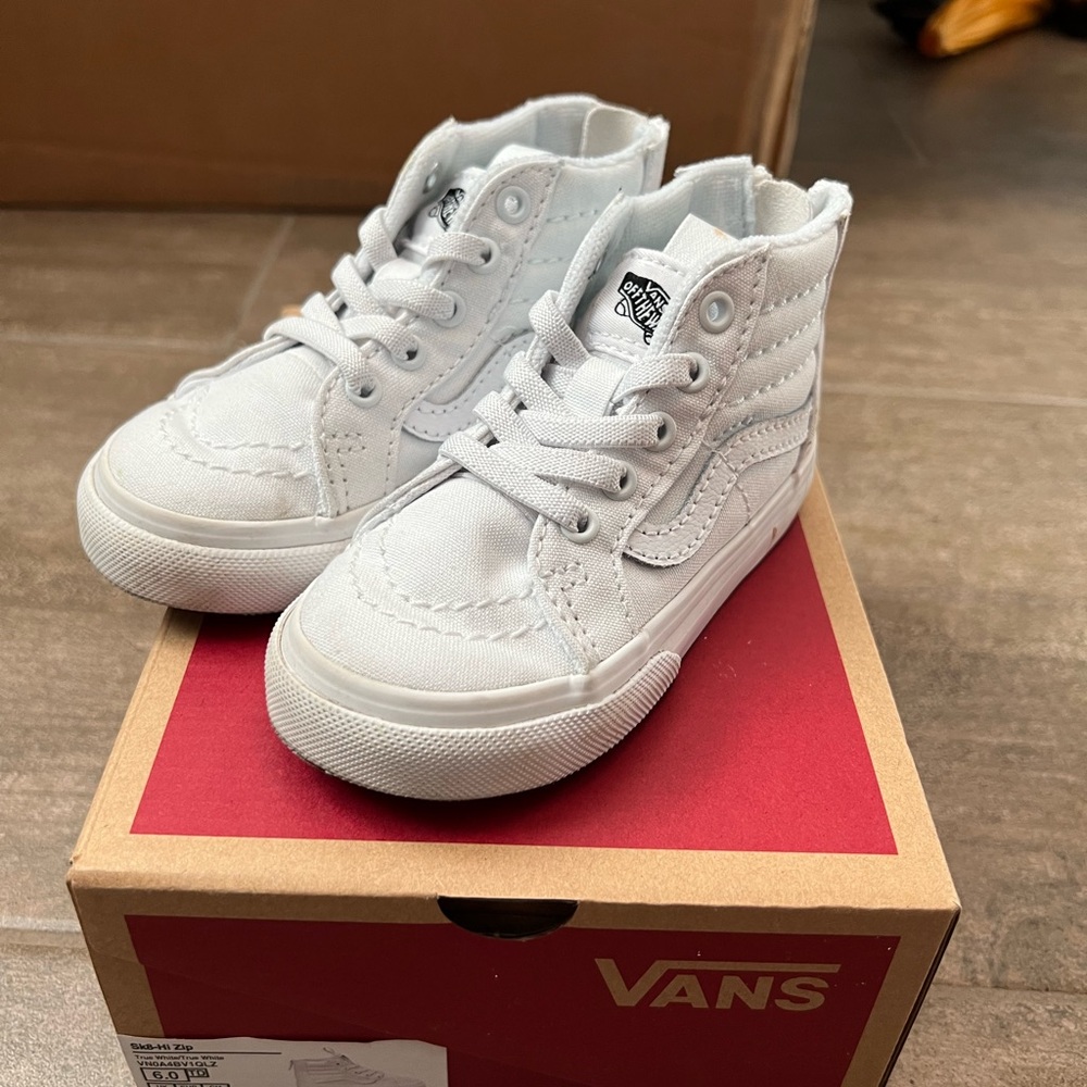 Vans Sk8-Hi Zip - Toddler Size 6